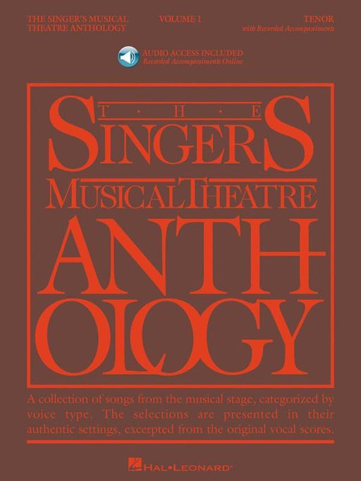 The Singer's Musical Theatre Anthology - Volume 1, Tenor Bk/CD-Vocal-Hal Leonard-Engadine Music