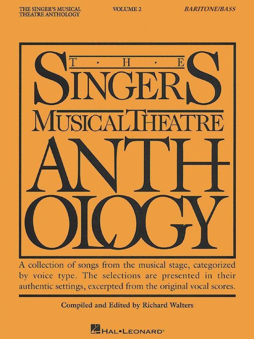 The Singer's Musical Theatre Anthology - Volume 2, Baritone/Bass-Vocal-Hal Leonard-Engadine Music