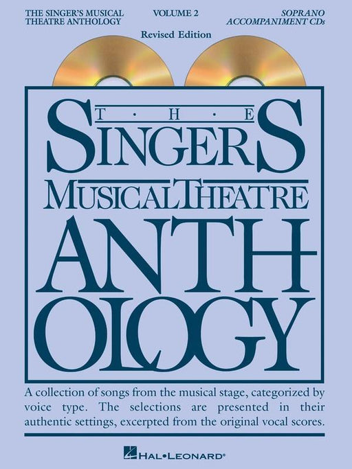 The Singer's Musical Theatre Anthology Volume 2 - Soprano 2 CDs-Vocal-Hal Leonard-Engadine Music