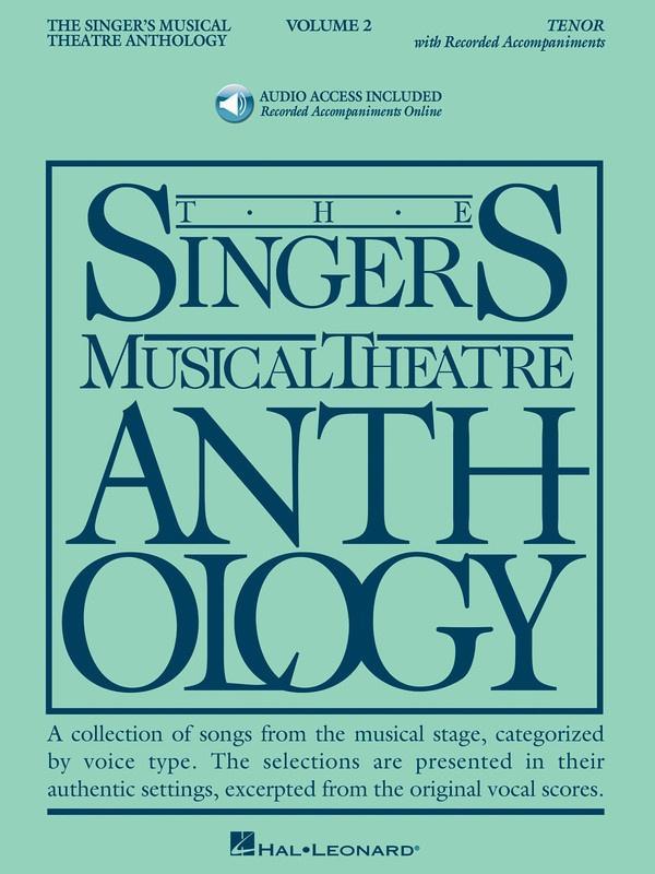 The Singer's Musical Theatre Anthology - Volume 2, Tenor Book & Online Audio-Vocal-Hal Leonard-Engadine Music
