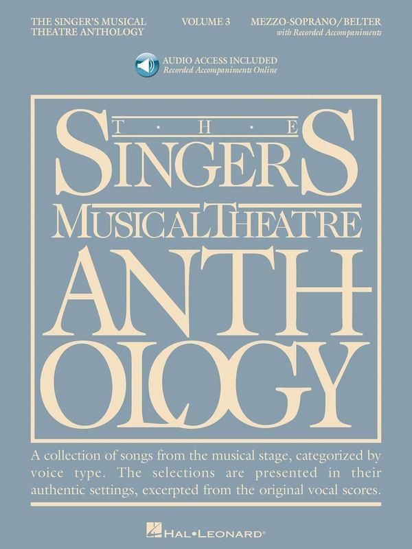 The Singer's Musical Theatre Anthology - Volume 3, Mezzo Soprano Bk/CD-Vocal-Hal Leonard-Engadine Music