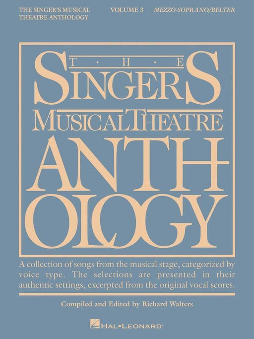 The Singer's Musical Theatre Anthology - Volume 3, Mezzo-Soprano/Belter-Vocal-Hal Leonard-Engadine Music