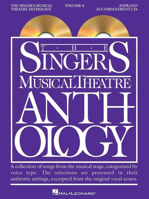 The Singer's Musical Theatre Anthology Volume 4 - Soprano Accompaniment CDs