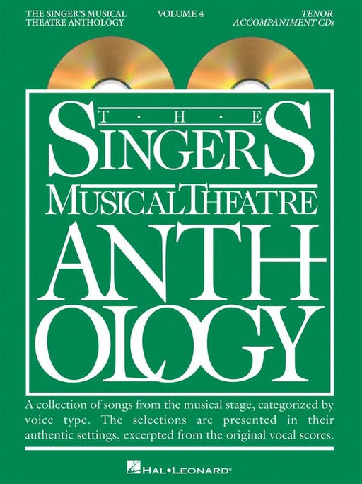 The Singer's Musical Theatre Anthology Volume 4 - Tenor Accompaniment CDs