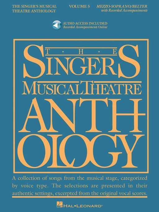 The Singer's Musical Theatre Anthology - Volume 5, Mezzo-Soprano/Belter, Book/2CDs-Vocal-Hal Leonard-Engadine Music