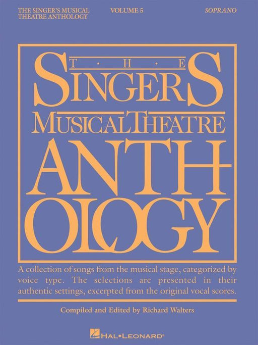 The Singer's Musical Theatre Anthology - Volume 5, Soprano-Vocal-Hal Leonard-Engadine Music