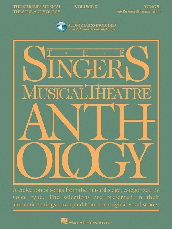 The Singer's Musical Theatre Anthology - Volume 5, Tenor/2CD Pack-Vocal-Hal Leonard-Engadine Music