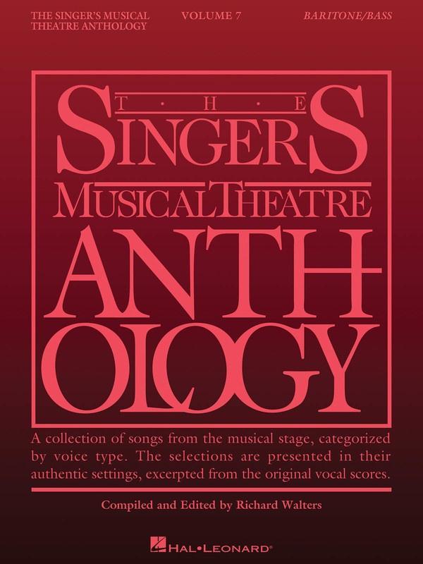 The Singer's Musical Theatre Anthology Volume 7 - Baritone & Bass Book Only-Vocal-Hal Leonard-Engadine Music