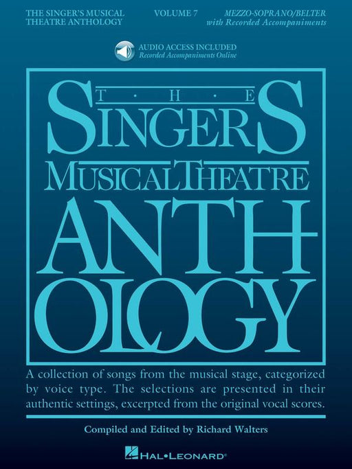 The Singer's Musical Theatre Anthology Volume 7 - Mezzo-Soprano/Belter Book & Online Audio-Vocal-Hal Leonard-Engadine Music