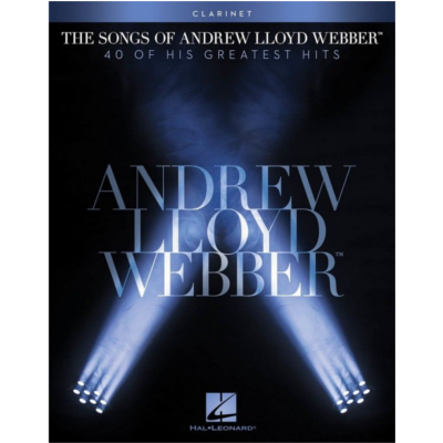 The Songs of Andrew Lloyd Webber - Clarinet-Woodwind-Hal Leonard-Engadine Music