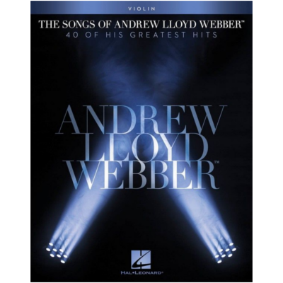 The Songs of Andrew Lloyd Webber - Violin-Strings-Hal Leonard-Engadine Music
