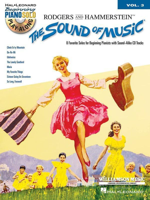 The Sound of Music, Beginning Piano Solo Play-Along Volume 3-Piano & Keyboard-Hal Leonard-Engadine Music