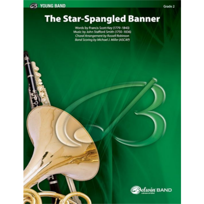The Star-Spangled Banner, John Stafford Smith Concert Band Chart Grade 2-Concert Band Chart-Alfred-Engadine Music