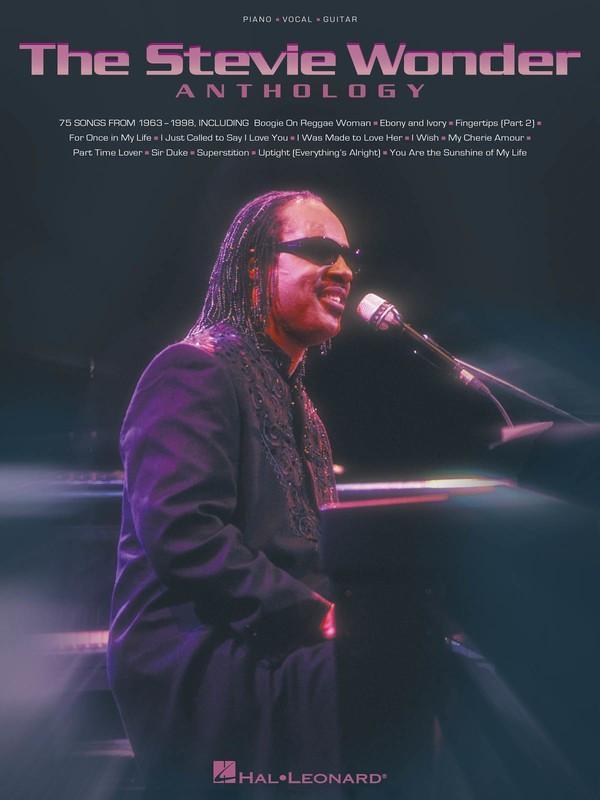 The Stevie Wonder Anthology-Songbooks-Hal Leonard-Engadine Music