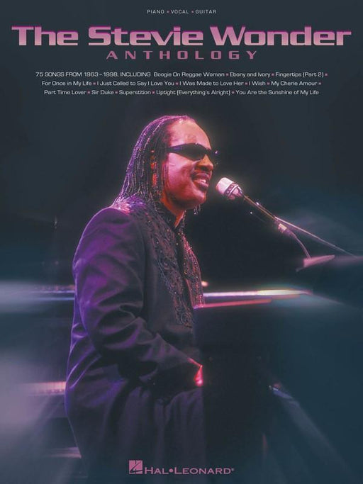 The Stevie Wonder Anthology-Songbooks-Hal Leonard-Engadine Music