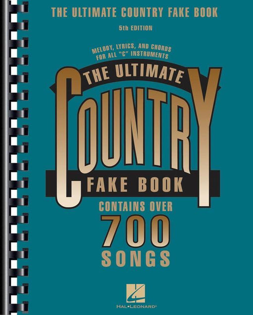 The Ultimate Country Fake Book - 5th Edition-Songbooks-Hal Leonard-Engadine Music