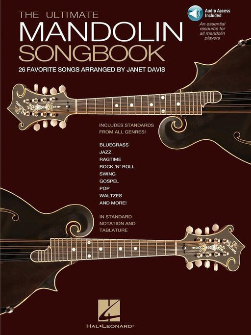 The Ultimate Mandolin Songbook-Guitar & Folk-Hal Leonard-Engadine Music