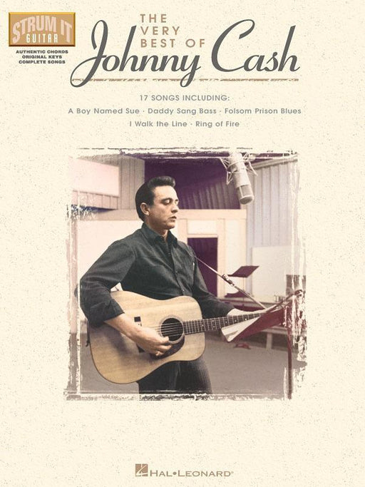 The Very Best of Johnny Cash, Guitar-Guitar & Folk-Hal Leonard-Engadine Music