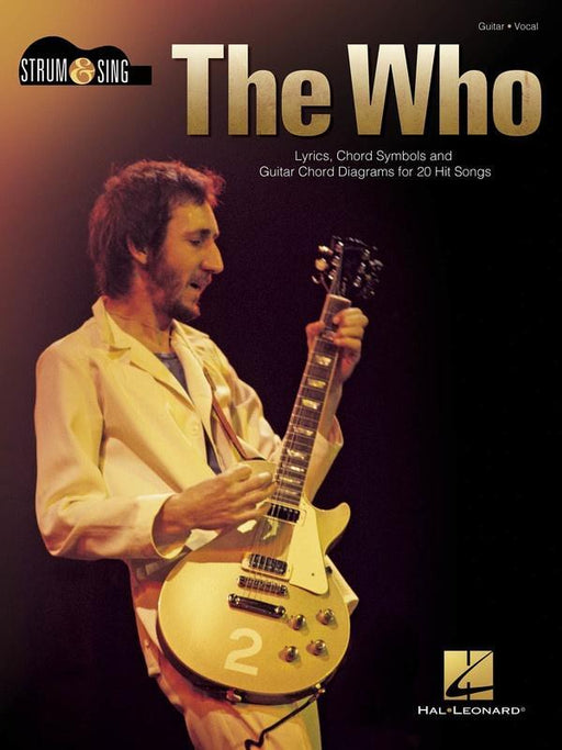 The Who - Strum & Sing Guitar-Guitar & Folk-Hal Leonard-Engadine Music