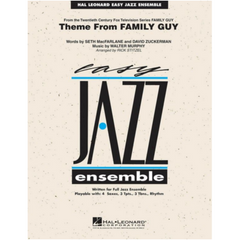 Theme from Family Guy, Arr. Rick Stitzel Stage Band Chart Grade 2-Acoustic Foam-Hal Leonard-Engadine Music