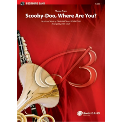 Theme from Scooby-Doo Where Are You? Arr. Paul Cook Concert Band Chart Grade 1-Concert Band Chart-Alfred-Engadine Music