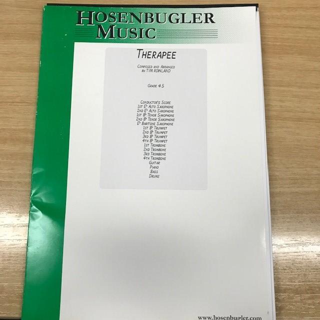 Therapee, Tim Rowland Stage Band Grade 4-stage band-Hosenbugler-Engadine Music