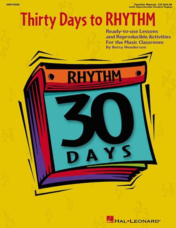 Thirty Days to Rhythm-Classroom-Hal Leonard-Engadine Music