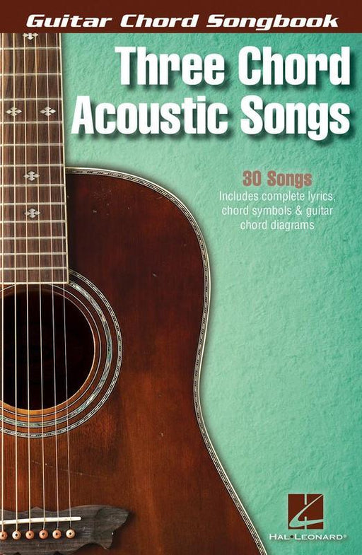 Three Chord Acoustic Songs-Songbooks-Hal Leonard-Engadine Music