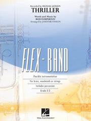 Thriller, Arr. Johnnie Vinson Flexband Arrangement Grade 2-3