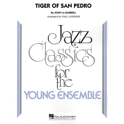 Tiger of San Pedro Arr. Paul Lavender Stage Band Chart Grade 3-Stage Band chart-Hal Leonard-Engadine Music