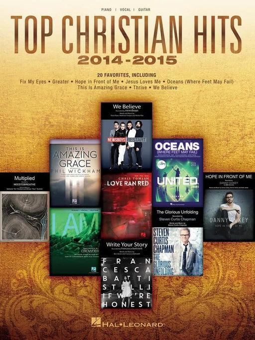 Top Christian Hits 2014-2015-Songbooks-Hal Leonard-Engadine Music