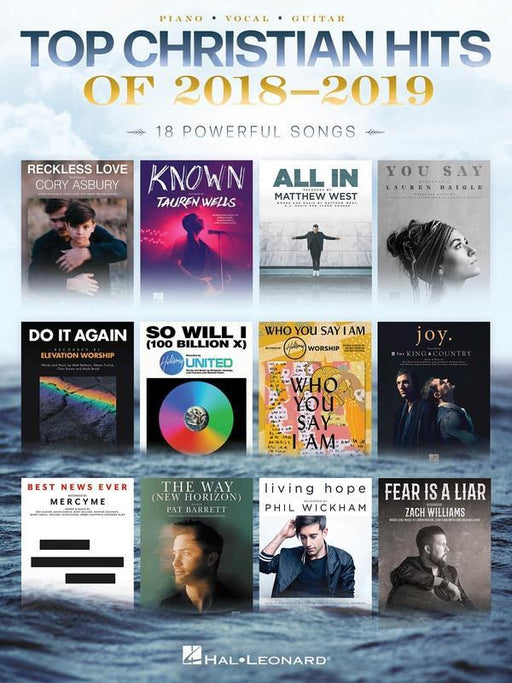 Top Christian Hits of 2018-2019, Piano Vocal & Guitar-Piano Vocal & Guitar-Hal Leonard-Engadine Music