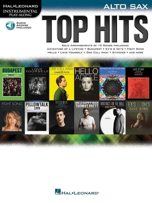 Top Hits - Alto Saxophone-Woodwind-Hal Leonard-Engadine Music
