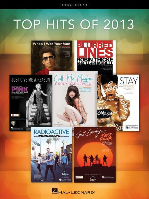 Top Hits of 2013-Piano & Keyboard-Hal Leonard-Engadine Music