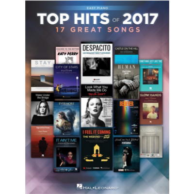 Top Hits of 2017 Easy Piano-Easy Piano-Hal Leonard-Engadine Music