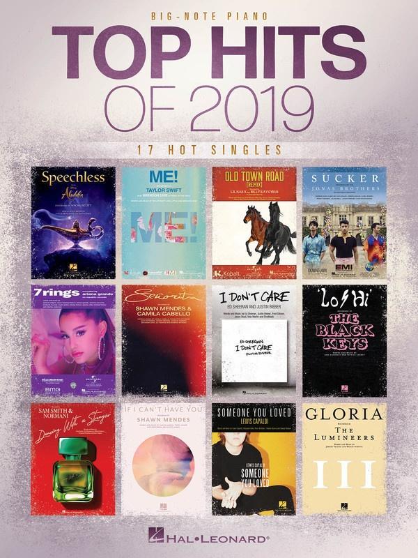 Top Hits of 2019, Big Note Piano-Piano & Keyboard-Hal Leonard-Engadine Music