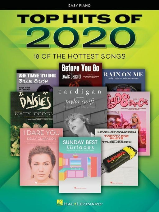 Top Hits of 2020, Easy Piano & Vocal