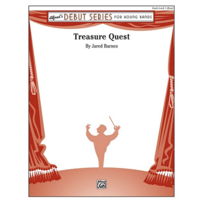 Treasure Quest, Jared Barnes Concert Band Chart Grade 1-Concert Band Chart-Alfred-Engadine Music