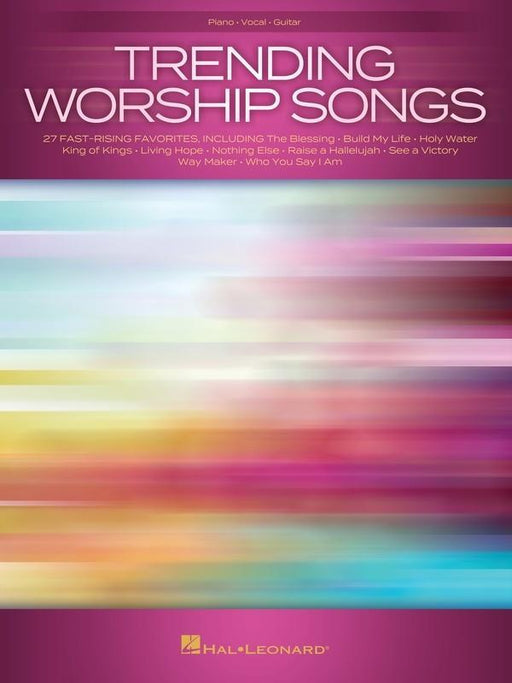 Trending Worship Songs, Piano Vocal & Guitar