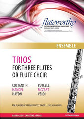Trios for Three Flutes or Flute Choir-Woodwind-Fluteworthy-Engadine Music