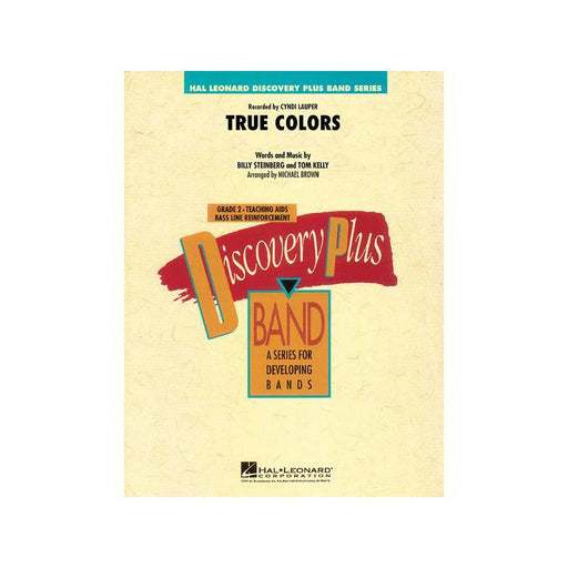 True Colors Arr. Michael Brown Concert Band Chart Grade 2-Concert Band Chart-Hal Leonard-Engadine Music