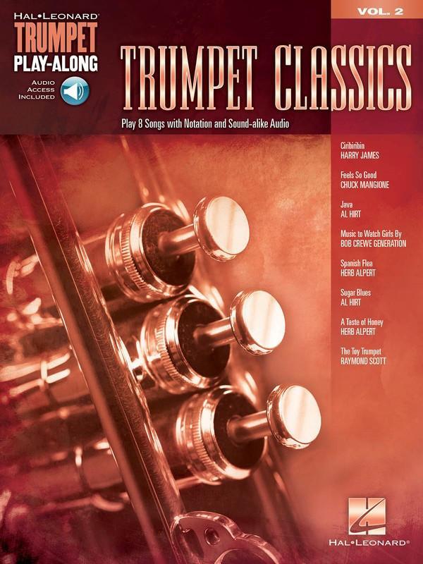Trumpet Classics - Trumpet Play-Along Volume 2-Brass-Hal Leonard-Engadine Music