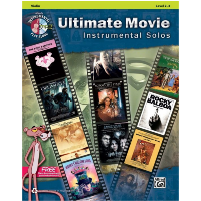 Ultimate Movie Instrumental Solos for Strings - Violin Bk/CD-Strings-Alfred-Engadine Music