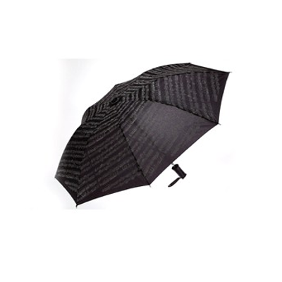 Umbrella Sheet Music Black Mini Travel-Clothing & Bags-Engadine Music-Engadine Music