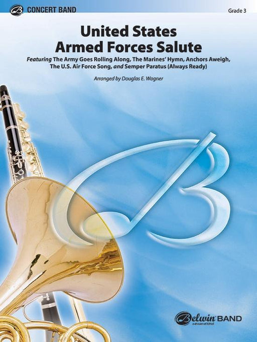 United States Armed Forces Salute, Arr. Douglas E. Wagner Concert Band Grade 3-Concert Band-Alfred-Engadine Music