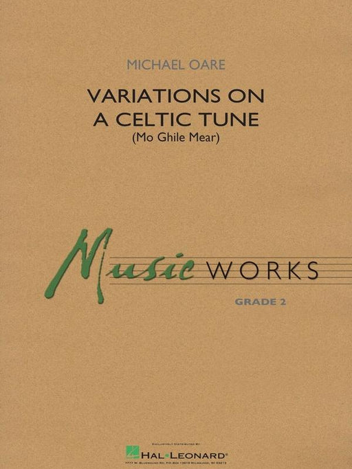 Variations on a Celtic Tune (Mo Ghile Mear), Michael Oare Concert Band Grade 2