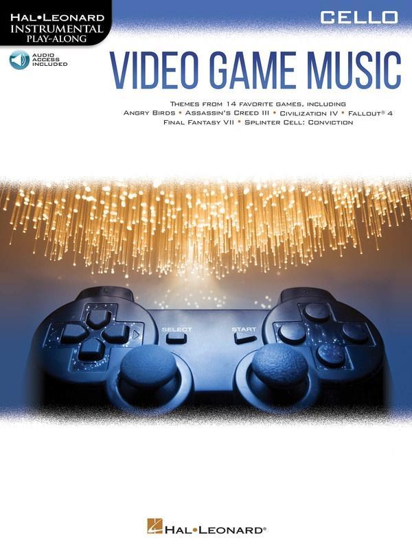 Video Game Music for Cello-Strings-Hal Leonard-Engadine Music