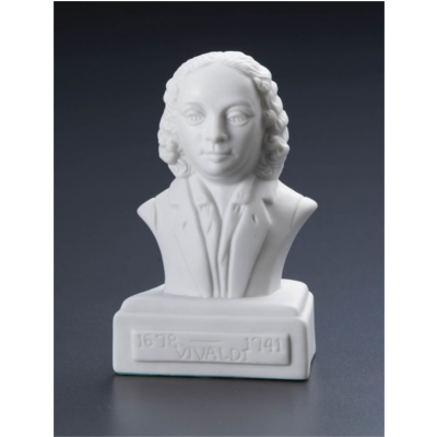 Vivaldi 5 inch Composer Statuette-Figurines-Engadine Music-Engadine Music