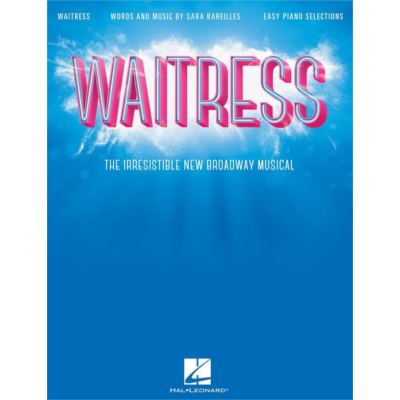 Waitress - Easy Piano Selections-Piano & Vocal-Hal Leonard-Engadine Music