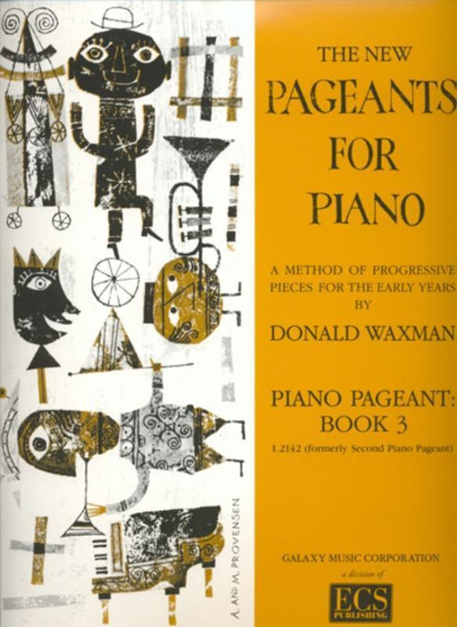 Waxman - The New Pageants for Piano Book 3